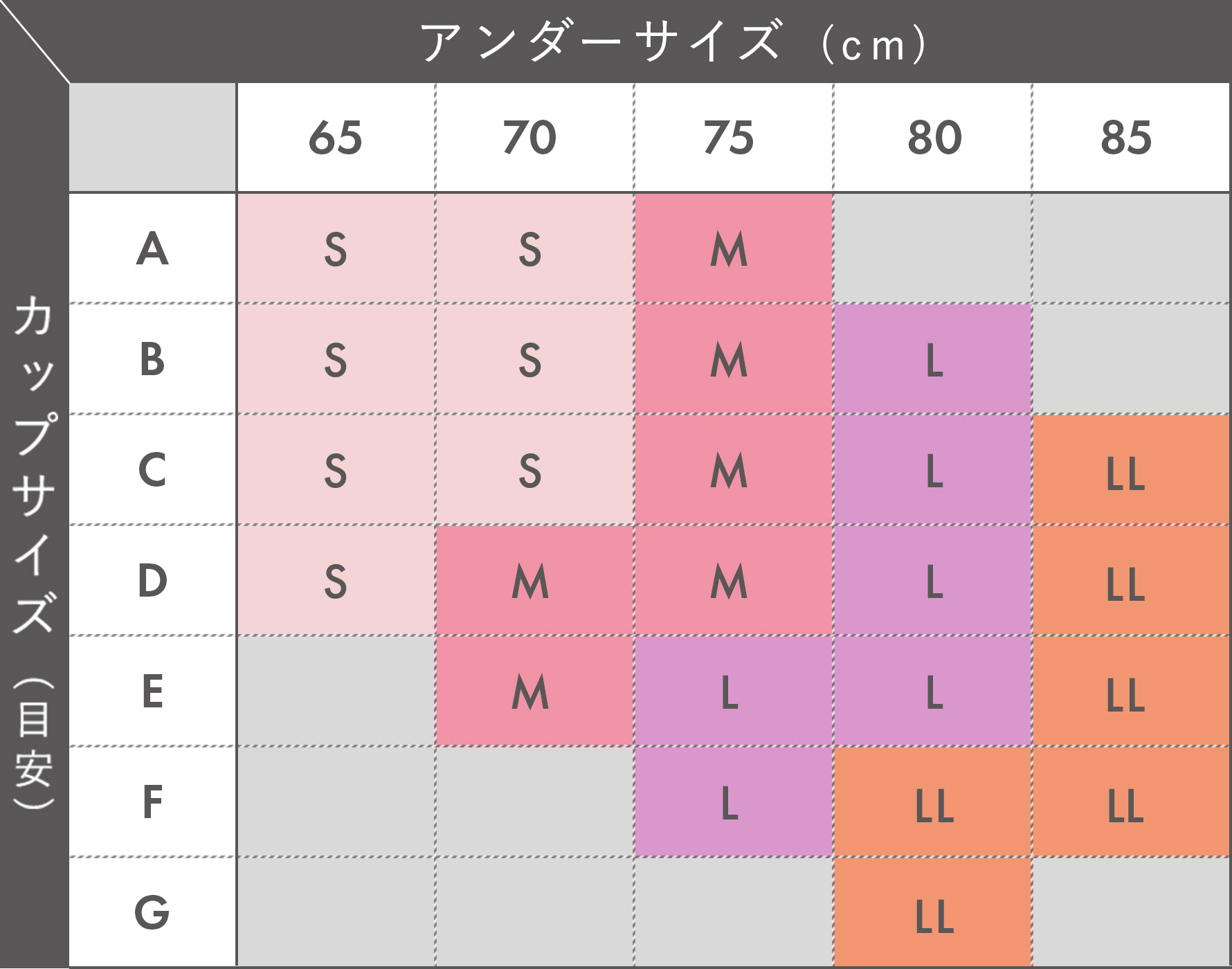 サイズ表